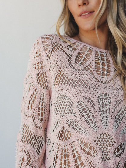 Thing of Dreams Top - Blush