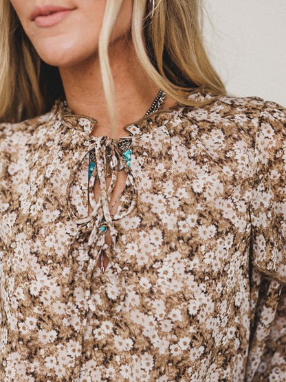 Amber Harvest Top - Olive