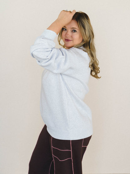 Hold My Horses Sweatshirt - Heather Gray