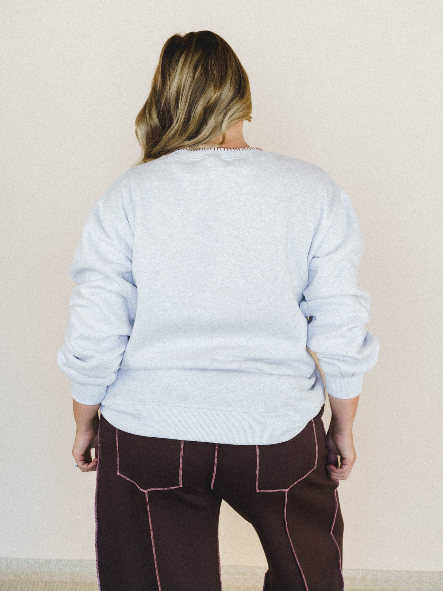 Hold My Horses Sweatshirt - Heather Gray
