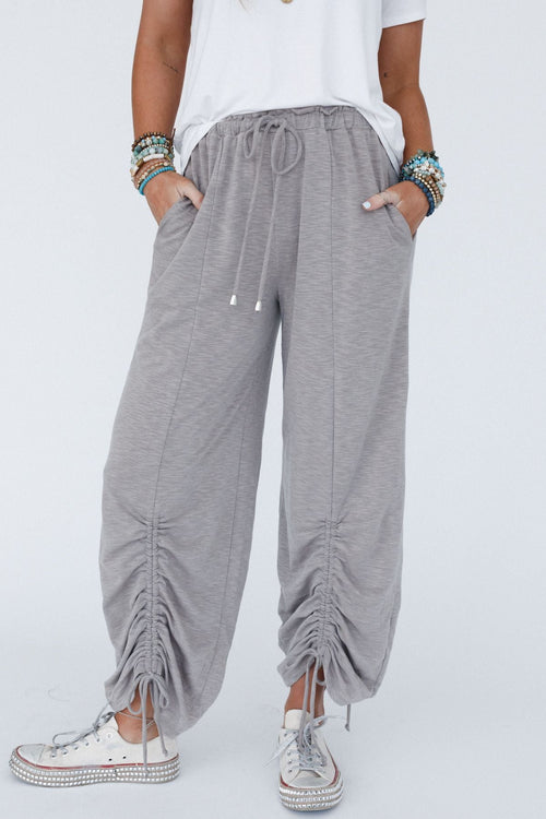 The Nest Solie Cinched Pants - Taupe