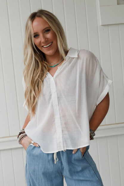 Sweetest Days Dolman Top - Off White