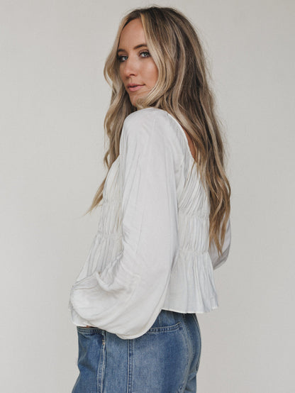 Lost In Tomorrow Blouse - Ivory