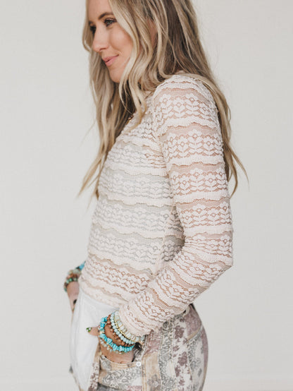 Dreams in the Wind Top - Beige