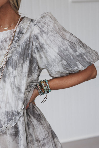 Dream Cloud Dress - Gray