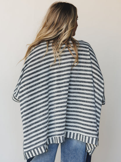 The Nest Endless Love Kimono - Natural Black