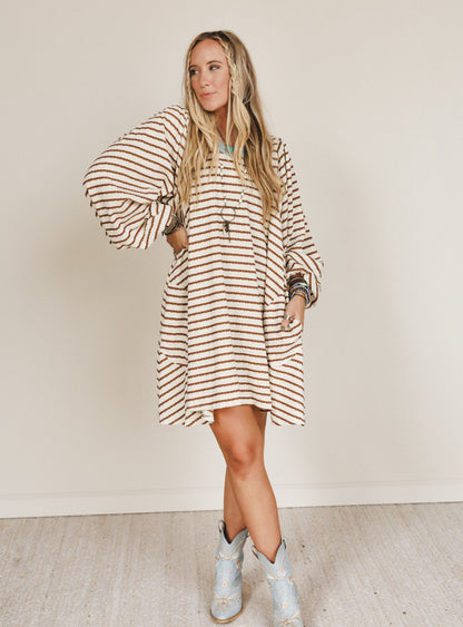 The Nest Good Feels Dress - Meerkat Seafoam