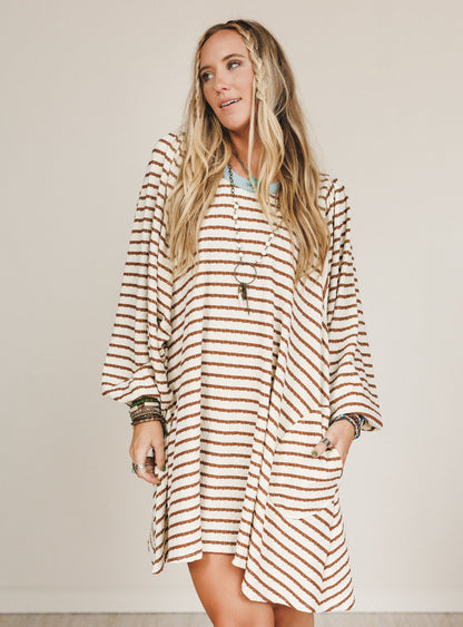 The Nest Good Feels Dress - Meerkat Seafoam