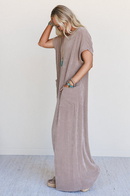 The Nest Moon Glow Jumpsuit - Acorn
