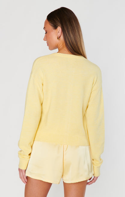 Glam Time Shorts ~ Pale Yellow Luxe Satin