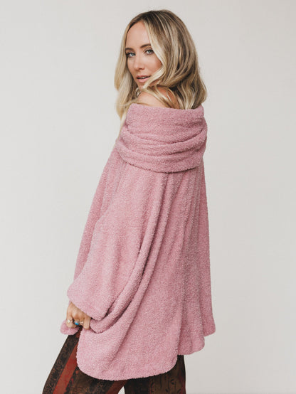 The Nest Hartlie Sweater Top - Dusty Rose