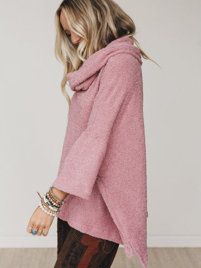 The Nest Hartlie Sweater Top - Dusty Rose