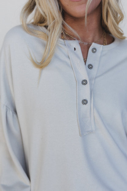 The Nest Laid Back Top - Beige