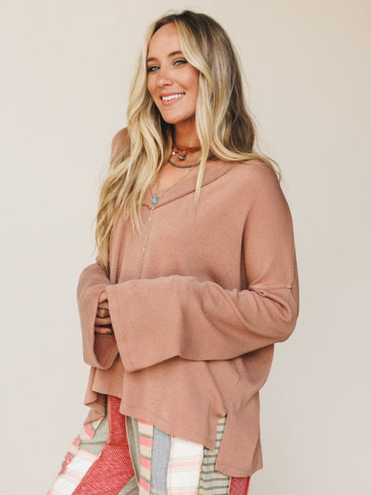 The Nest On The Go Long Sleeve Tee - Peanut