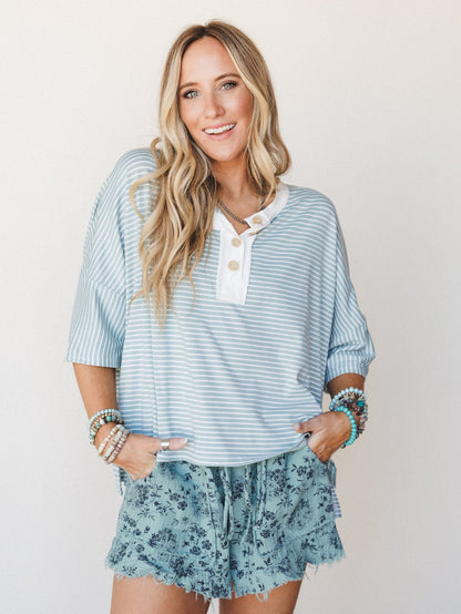 The Nest Chill Day Top - Mint