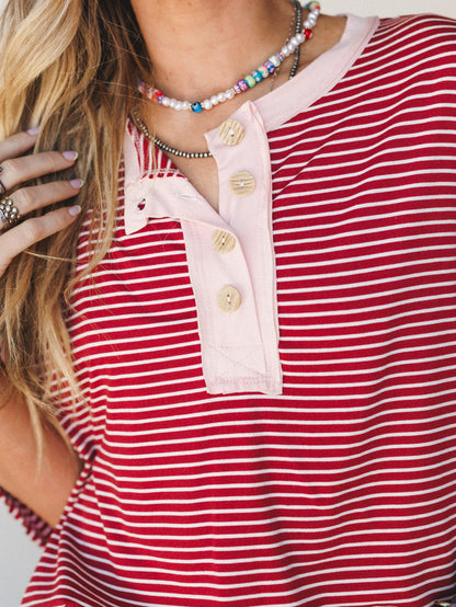 The Nest Chill Day Top - Marsala