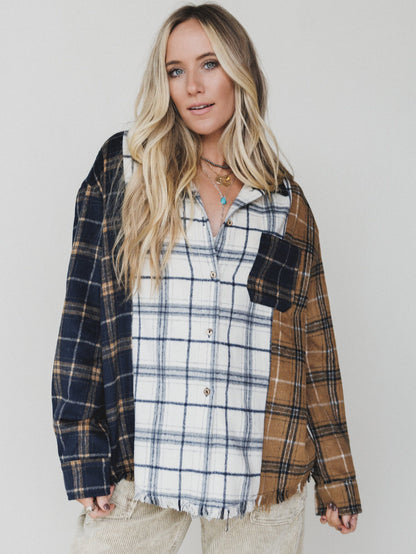 Redwood Pass Flannel Top - Multi