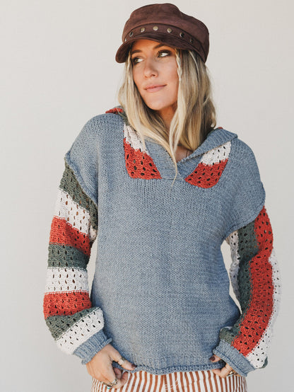 Groovy Somewhere Sweater - Navy