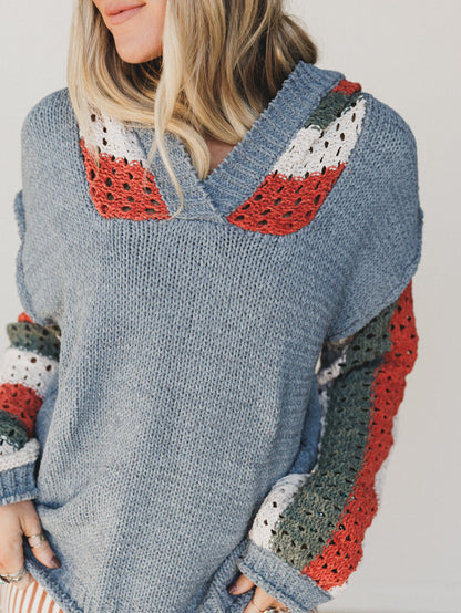 Groovy Somewhere Sweater - Navy