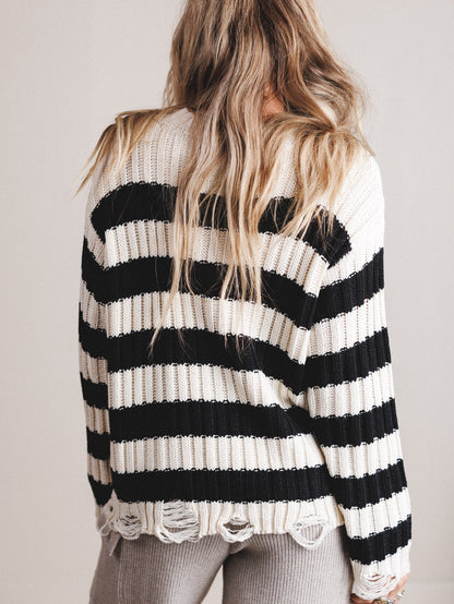 Moon Picnic Sweater - Black