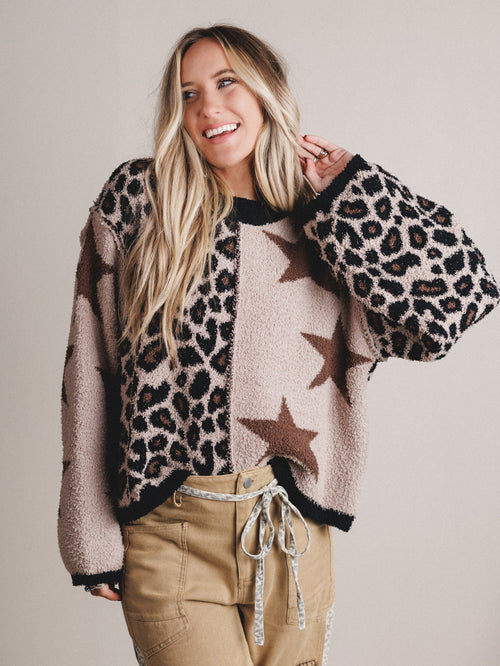 Wild Comfort Sweater - Black