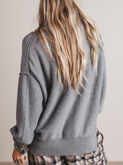 Tiger Drift Sweater - Gray