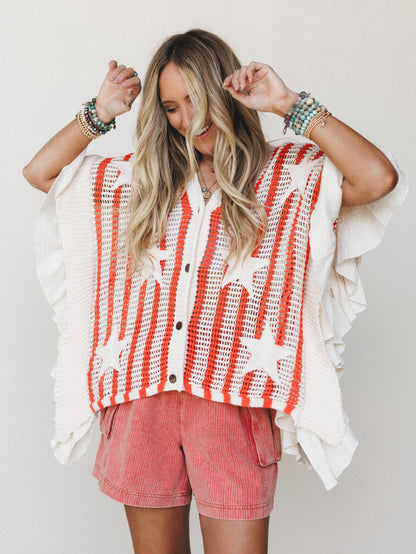 Shine Bright Top - Orange