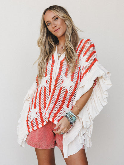 Shine Bright Top - Orange