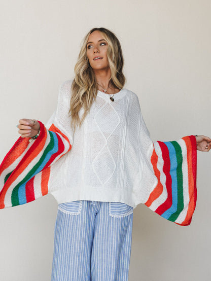 Easy Goes It Poncho - Multi
