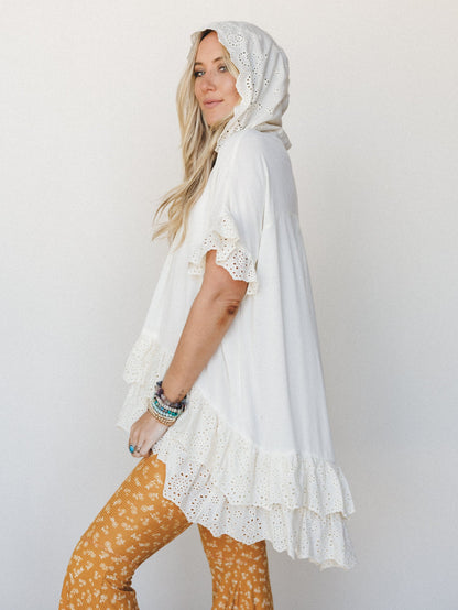 Willow In the Wind Blouse - Ivory
