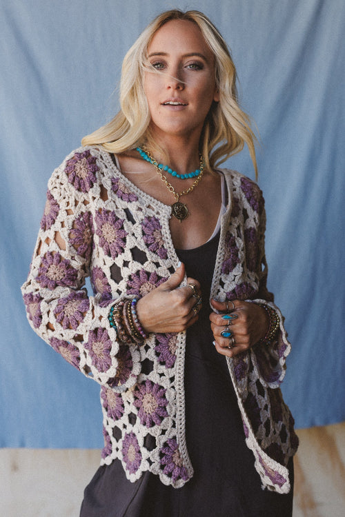 The Nest Wild And Dreamy Cardigan - Tan