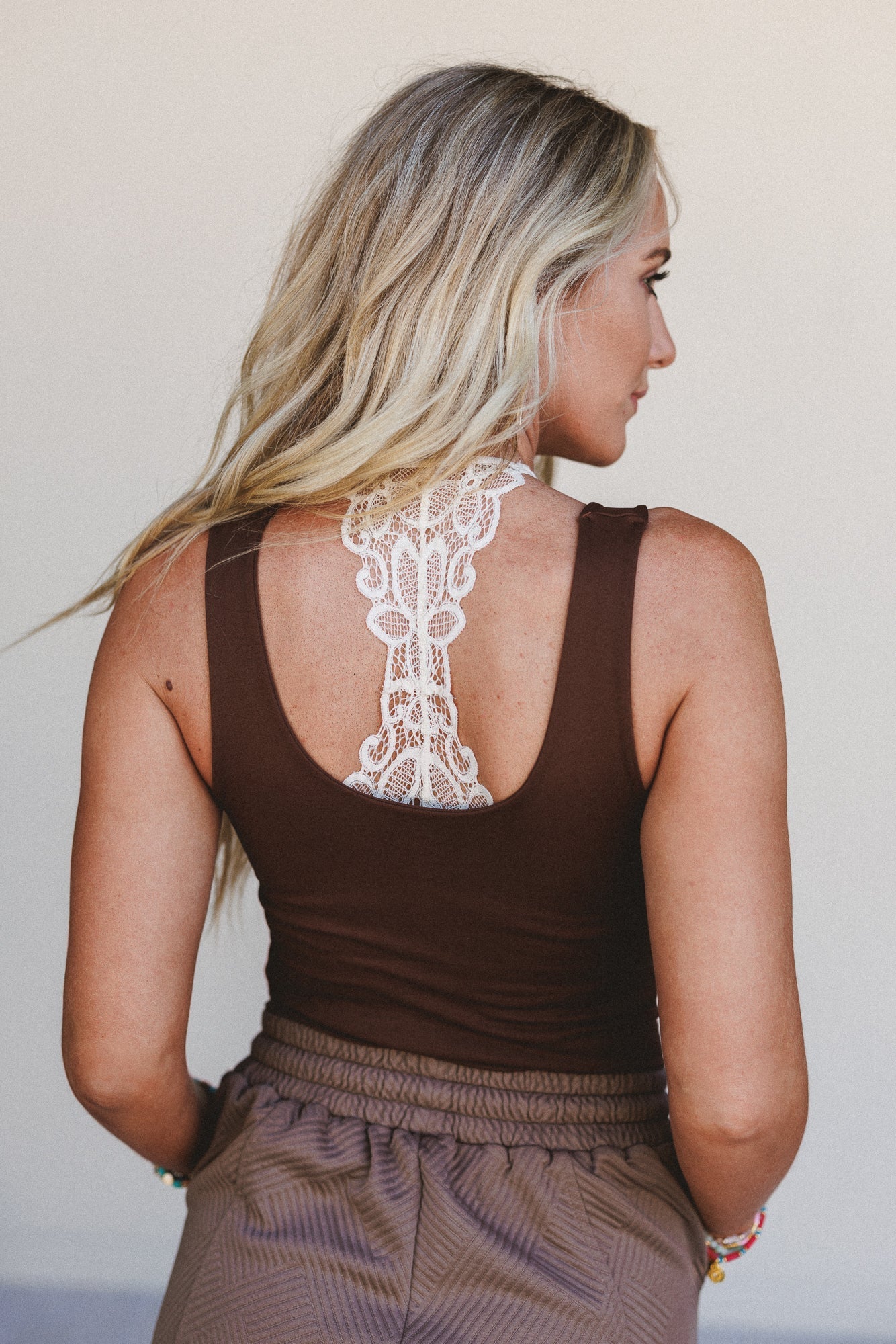 Wildly Simple Top - Brown