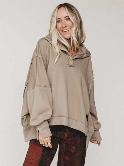 The Nest Stay Soft Top - Brown