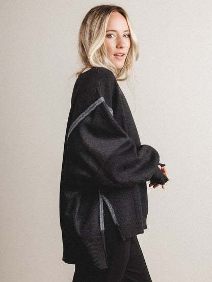 Honey Cloud Sweatshirt - Black
