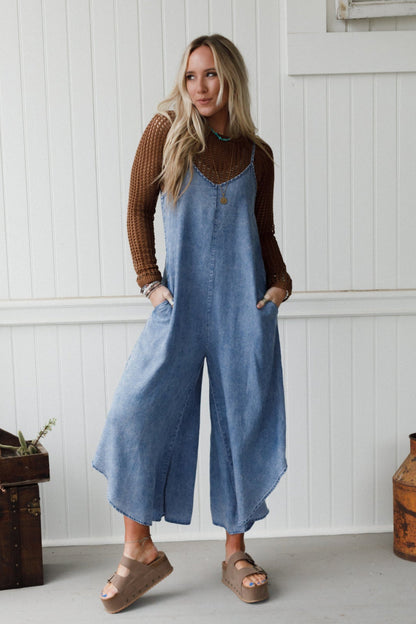 Kalina Jumpsuit - Indigo