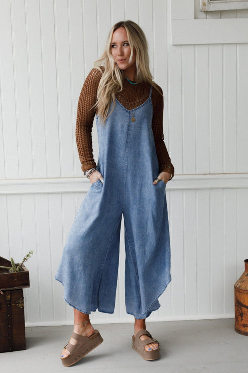 Kalina Jumpsuit - Indigo
