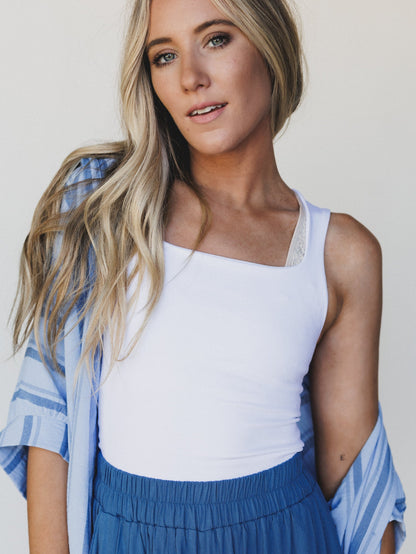 Better Than Basic Tank - White