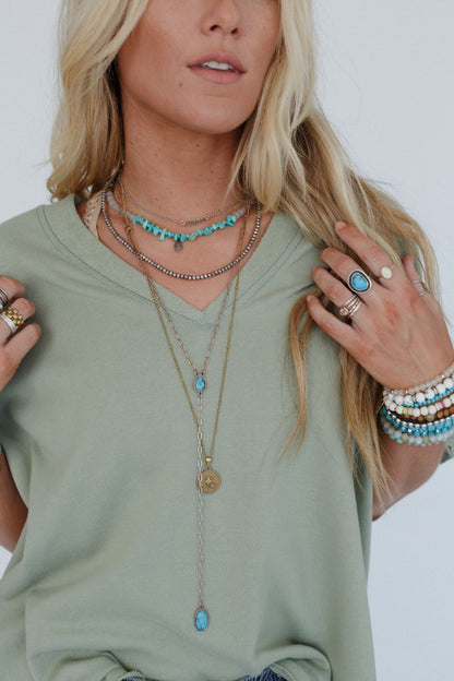 The Nest Payton Top - Sage