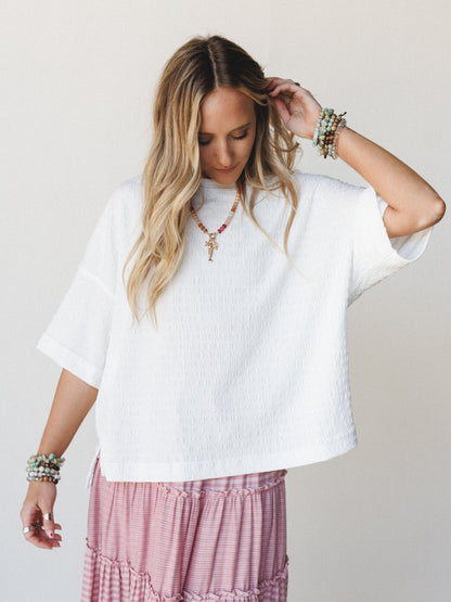Morning Basics Tee - Off White