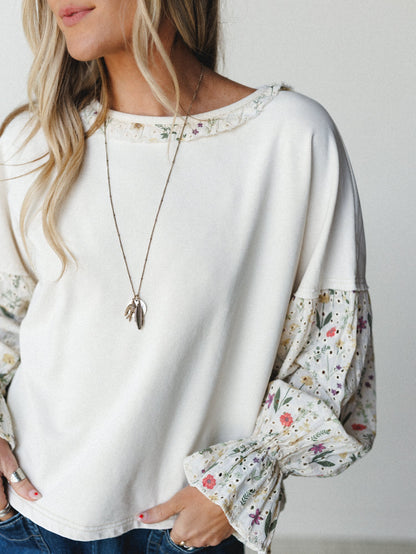 Summer Dreaming Blouse - Cream