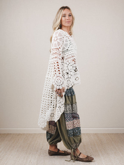 Maysa Crochet Top - Cream