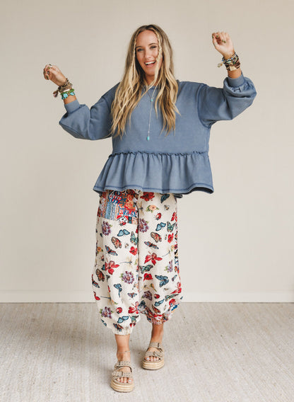 Meadow Club Top - Navy