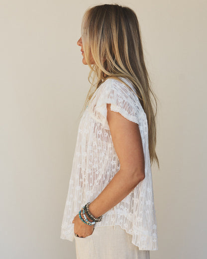 Darling Daydream Top - Off White