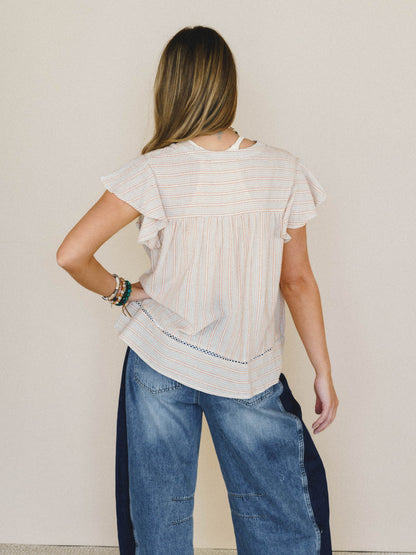 Meadow Sunrise Blouse
 - Oatmeal