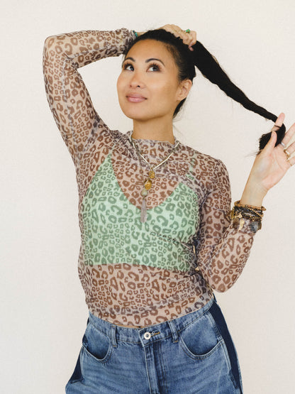 Out In the Wild Layering Top - Mocha
