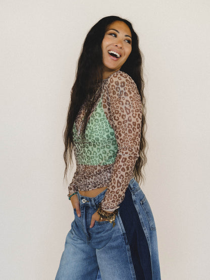 Out In the Wild Layering Top - Mocha