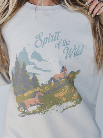 The Nest Spirit Of The Wild Sweatshirt - Sand