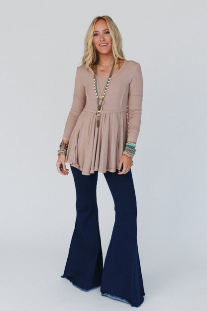 The Signature Flare - Dark Denim