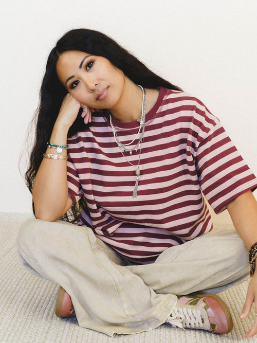 Retro Feeling Tee - Blush
