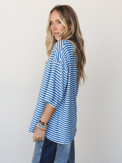 Spring Dream Tee - Blue